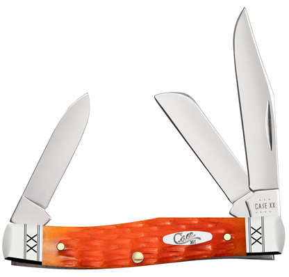 Case XX™ Knives Medium Stockman Jigged Cayenne Bone 35819 Stainless Pocket Knife