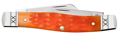 W.R. Case XX Knives Medium Stockman Jigged Cayenne Bone 35819 Stainless Pocket Knife