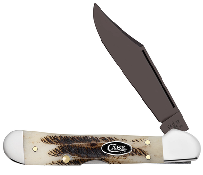 Case XX™ Knives Mini Copperlock Vintage Bone PVD Stainless 36742 Pocket Knife