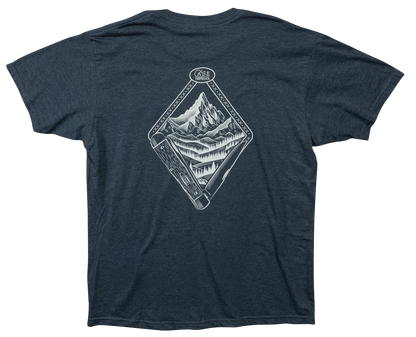 W.R. Case & Sons Cutlery Co.™ 41213 Knife Navy Heather Cotton & Polyester T-Shirt