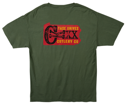 W.R. Case & Sons Cutlery Co.™ 41217 Knife Moss Green Cotton T-Shirt
