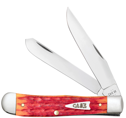 W.R. Case XX Knives Trapper Indian Paint Brush Bone 42320 Stainless Pocket Knife