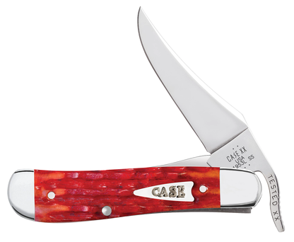 W.R. Case XX Knives Russlock Indian Paint Brush Bone 42323 Stainless Pocket Knife