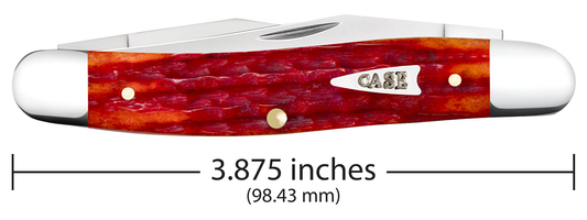 W.R. Case XX Knives Muskrat Indian Paint Brush Bone 42325 Stainless Pocket Knife