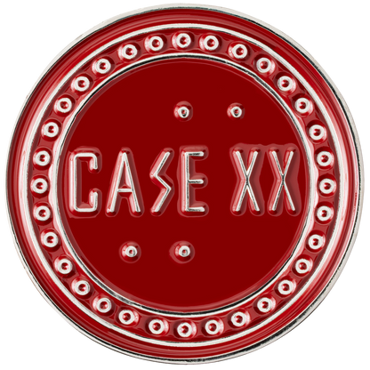 W.R. Case & Sons Cutlery Co.™ 50295 Knife Iron with Antique Silver finsh Challenge Coin