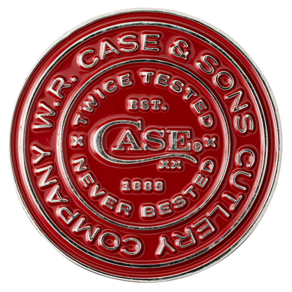 W.R. Case & Sons Cutlery Co.™ 50295 Knife Iron with Antique Silver finsh Challenge Coin