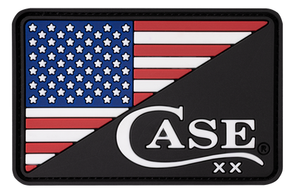 W.R. Case & Sons Cutlery Co.™ 50325 Knife Black Rubber Hook & Loop Patch
