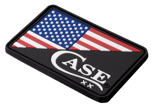 W.R. Case & Sons Cutlery Co.™ 50325 Knife Black Rubber Hook & Loop Patch