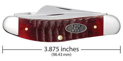 W.R. Case XX Knives Sowbelly Stockman Gator Jig Old Red Bone 51542 Stainless Pocket Knife