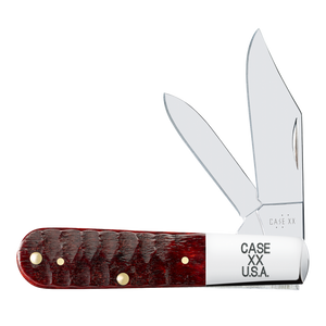 W.R. Case XX Knives Barlow Gator Jig Old Red Bone 51544 Stainless Pocket Knife