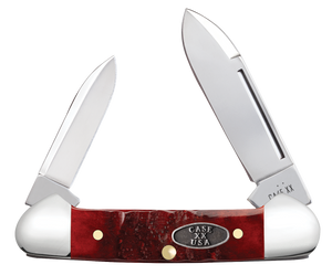 W.R. Case XX Knives Butterbean Gator Jig Old Red Bone 51545 Stainless Pocket Knife