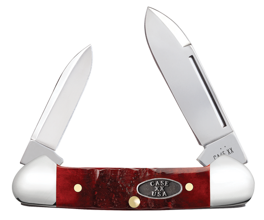 W.R. Case XX Knives Butterbean Gator Jig Old Red Bone 51545 Stainless Pocket Knife
