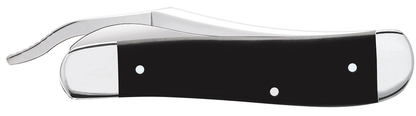 W.R. Case XX Knives Harley-Davidson Black Russlock 52242 Stainless Pocket Knife