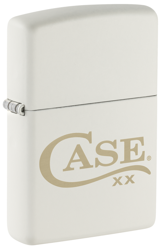 W.R. Case & Sons Cutlery Co.™ 52256 Knife White Matte Finish Brass Windproof Lighter