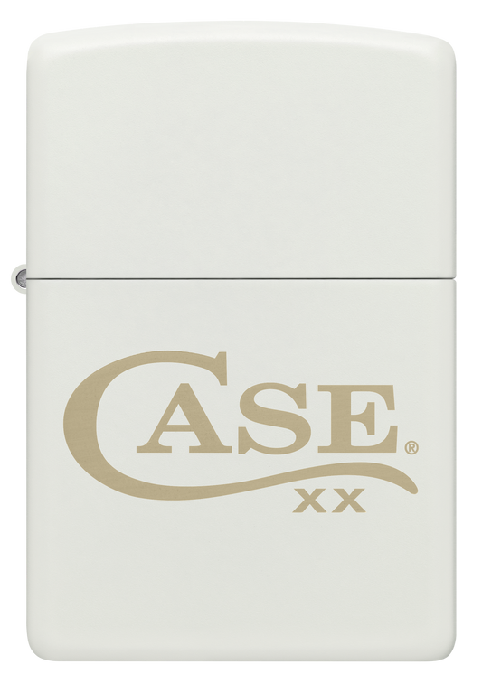 W.R. Case & Sons Cutlery Co.™ 52256 Knife White Matte Finish Brass Windproof Lighter