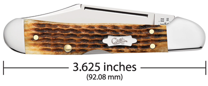 Case XX™ Knives Mini Copperlock Jigged Antique Bone 52849 Stainless Pocket Knife