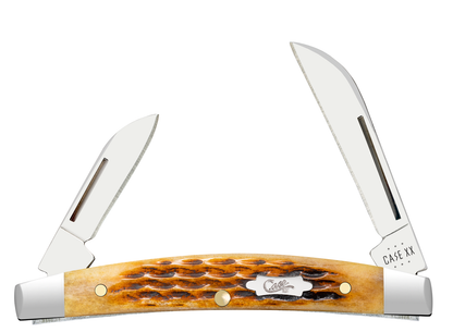 Case XX™ Knives Small Congress Jigged Antique Bone 52851 Stainless Pocket Knife