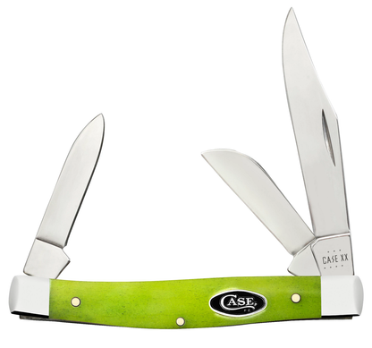 Case XX™ Knives Medium Stockman Green Apple Bone 53035 Stainless Pocket Knife