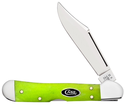 Case XX™ Knives Mini Copperlock Green Apple Bone 53036 Stainless Pocket Knife