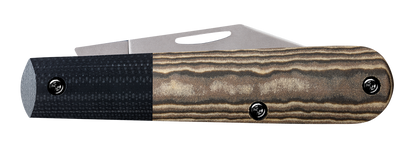 W.R. Case XX Knives Barlow XR Crossroads Woodgrain Richlite S35VN Steel 53161 Pocket Knife