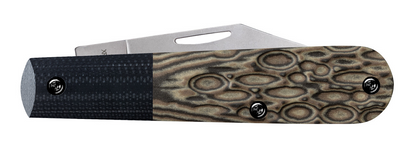 W.R. Case XX Knives Barlow XR Crossroads Jigged Luna Richlite S35VN Steel 53165 Pocket Knife