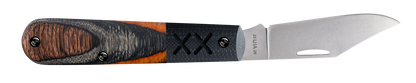W.R. Case XX Knives Barlow XR Crossroads Ember Glow DymaLux Wood S35VN Steel 53166 Pocket Knife