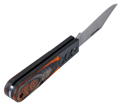 W.R. Case XX Knives Barlow XR Crossroads Ember Glow DymaLux Wood S35VN Steel 53166 Pocket Knife