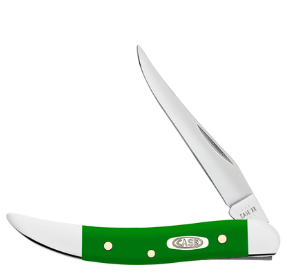 W.R. Case XX Knives Toothpick Green Synthetic 53394 Stainless Pocket Knife