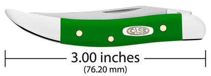 W.R. Case XX Knives Toothpick Green Synthetic 53394 Stainless Pocket Knife