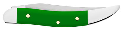 W.R. Case XX Knives Toothpick Green Synthetic 53394 Stainless Pocket Knife