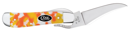 Case XX™ Knives Russlock 53752 Candy Corn Kirinite Stainless Steel Pocket Knife