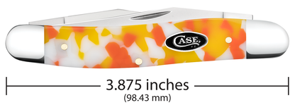 Case XX™ Knives Muskrat 53756 Candy Corn Kirinite Stainless Steel Pocket Knife