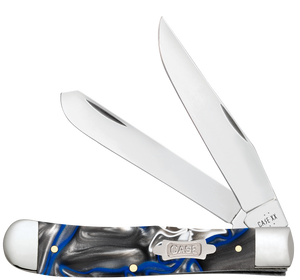 W.R. Case XX Knives Trapper Pacific Tides Kirinite 53810 Stainless Pocket Knife