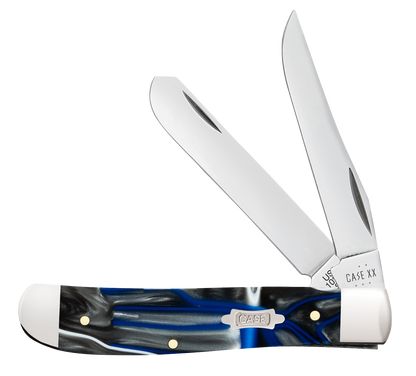 W.R. Case XX Knives Mini Trapper Pacific Tides Kirinite 53811 Stainless Pocket Knife