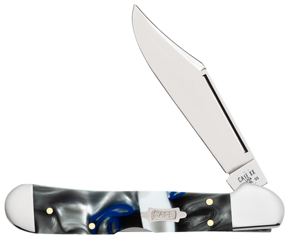 W.R. Case XX Knives Mini Copperlock Pacific Tides 53813 Stainless Pocket Knife