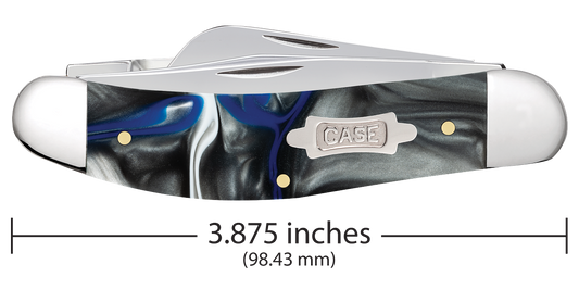 W.R. Case XX Knives Sowbelly Stockman Pacific Tides 53814 Stainless Pocket Knife