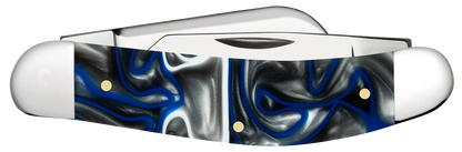 W.R. Case XX Knives Sowbelly Stockman Pacific Tides 53814 Stainless Pocket Knife