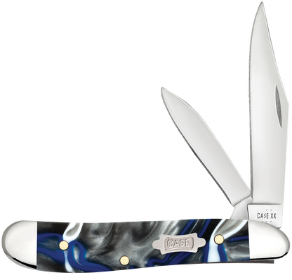 W.R. Case XX Knives Peanut Pacific Tides Kirinite 53815 Stainless Pocket Knife