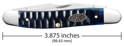 W.R. Case XX Knives Muskrat Limited Edition Gator Jig Ocean Blue Bone 53985 Stainless Pocket Knife