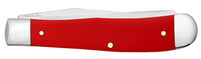 Case XX™ Knives Trapper 56980 White SparXX™ Knives Red Delrin Stainless Pocket Knife