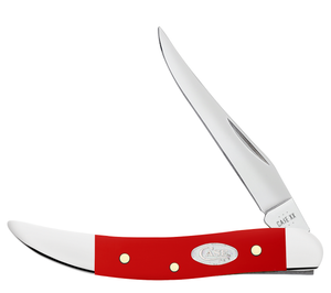 W.R. Case XX Knives Texas Toothpick 56983 White SparXX Knives Red Delrin Stainless Steel Pocket Knife