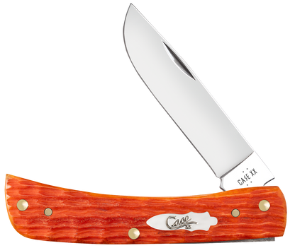 W.R. Case XX Knives Sodbuster Jr Crandall Jig Tequila Sunrise Bone 57533 Stainless Pocket Knife