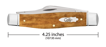 Case XX™ Knives Large Stockman Smooth Antique Bone 58204 Stainless Pocket Knife