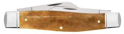 Case XX™ Knives Large Stockman Smooth Antique Bone 58204 Stainless Pocket Knife