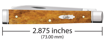 W.R. Case XX Knives Baby Doc Smooth Antique Bone 58213 Stainless Pocket Knife