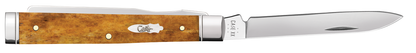 W.R. Case XX Knives Baby Doc Smooth Antique Bone 58213 Stainless Pocket Knife