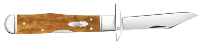 W.R. Case XX Knives Cheetah Cub Smooth Antique Bone 58214 Stainless Pocket Knife