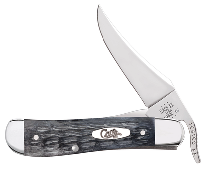 Case XX™ Knives Russlock Jigged Gray Bone 58420 Carbon Steel Pocket Knife