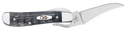 Case XX™ Knives Russlock Jigged Gray Bone 58420 Carbon Steel Pocket Knife