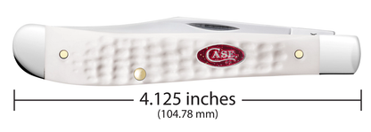 Case XX™ Knives Slimline Trapper White SparXX™ Knives 60194 Stainless Pocket Knife